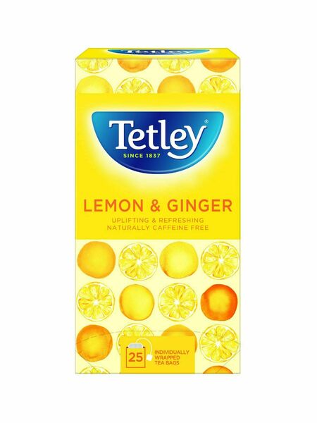 Tetley Citron / Zázvor - 25x1,5g porovnat ceny