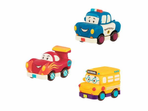 B-Toys Mini autíčka na setrvačník Mini Wheeee-ls! Školní bus 3 ks porovnat ceny