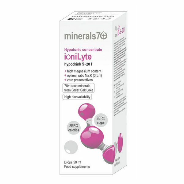 MINERALS70 IoniLyte hypotonický iontový nápoj 50 ml porovnat ceny