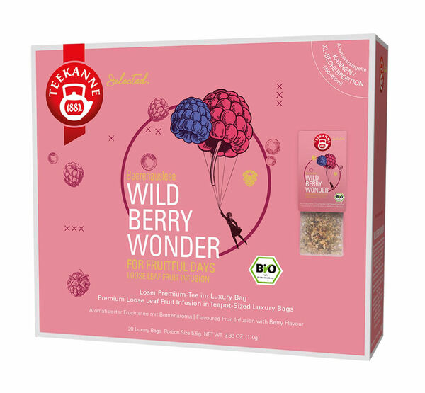 Teekanne Wild Berry luxury Bags BIO 20x5,5 g porovnat ceny