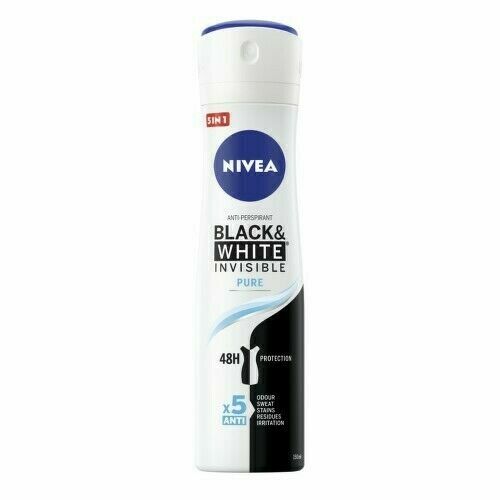 NIVEA Deo ženy BLACK&WHITE PURE spr.AP 150ml 82230 porovnat ceny