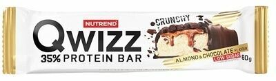 Nutrend Qwizz 35% Protein Bar, mandle/čokoláda 60g porovnat ceny