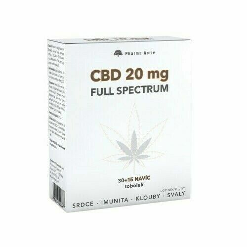 CBD 20mg Full Spectrum tob.30+15 porovnat ceny