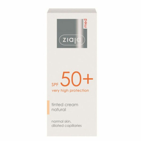 ZIAJA Med protective tónovací krém na obličej SPF 50+ přirozený odstín 50 ml porovnat ceny