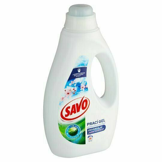 SAVO prací gel Jarní svěžest 20 praní 1 l porovnat ceny