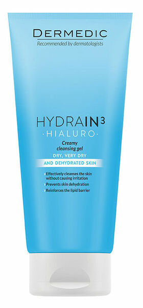 Dermedic  HYDRAIN3 HIALURO Krémový mycí gel 200ml porovnat ceny