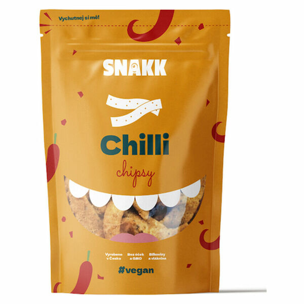 SNAKK Luštěninové chipsy chilli 70 g porovnat ceny