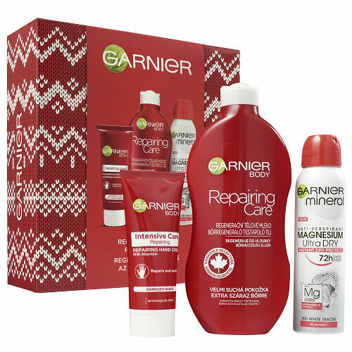 Garnier Body dárková sada regenerační péče pro celé tělo 3ks porovnat ceny