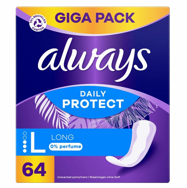 ALWAYS Intimky Daily Protect Long 64 kusů porovnat ceny
