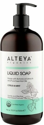 Alteya Organics Tekuté mýdlo Bio Citrus & Máta 500ml porovnat ceny