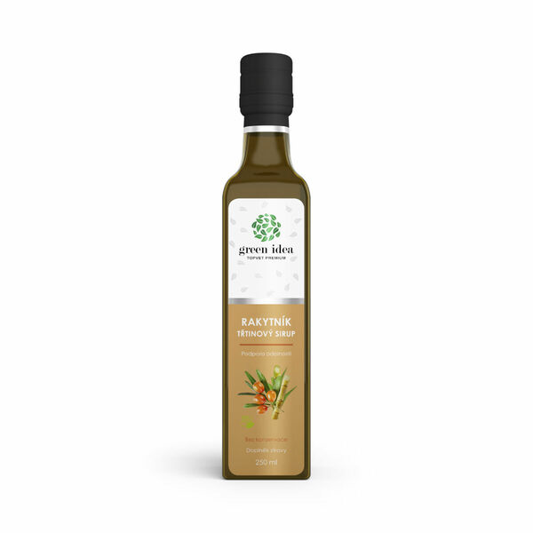 Green idea Rakytník třtinový sirup 250 ml porovnat ceny