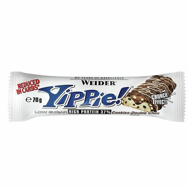 WEIDER Yippie! Bar Cookies-Double Choc tyčinka 70 g porovnat ceny