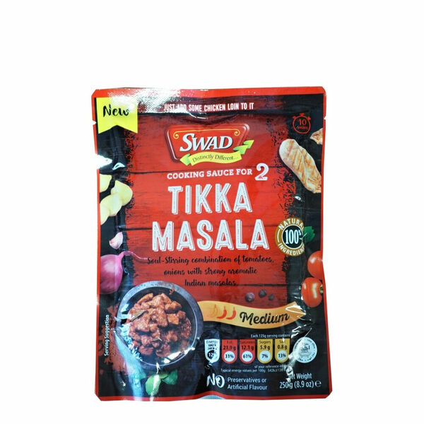 SWAD Tikka masala hotová omáčka 250 g porovnat ceny