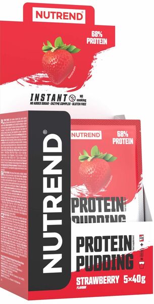 Nutrend Protein Pudding Jahoda 5x40g porovnat ceny