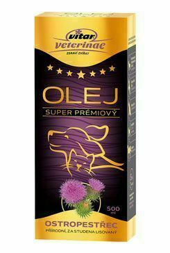 Vitar Veterinae Ostropestřec Olej 500ml porovnat ceny