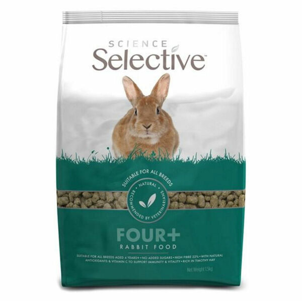 SUPREME Selective rabbit senior krmivo pro králíky 1 kus, Hmotnost balení: 3 kg porovnat ceny