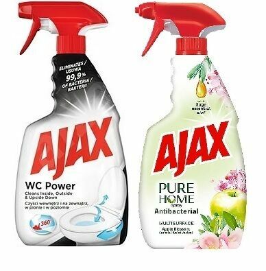 Ajax Sprej duopack (WC Power + Pure Home Apple) porovnat ceny