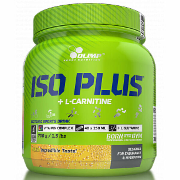 OLIMP ISO Plus izotonický nápoj v prášku Pomeranč 700 g porovnat ceny