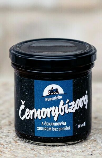 Kvasnička Černorybízový s čekankovým sirupem 165g porovnat ceny