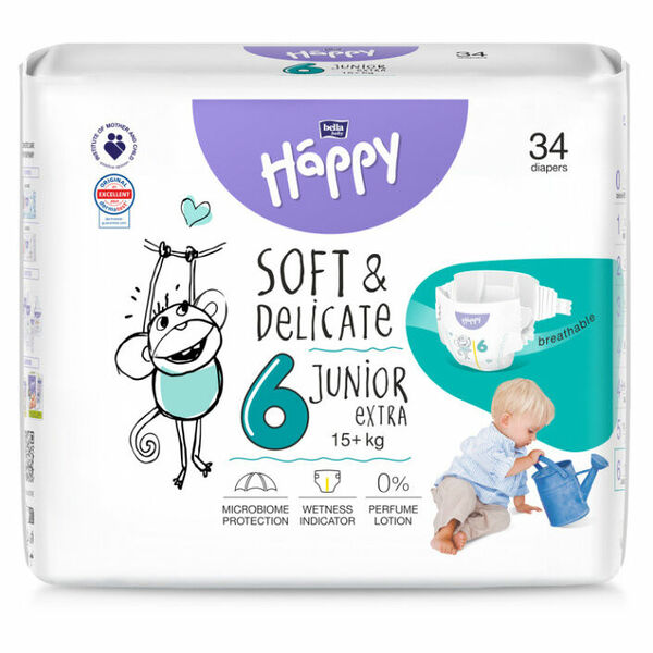 BELLA Baby happy junior extra 34 kusů porovnat ceny
