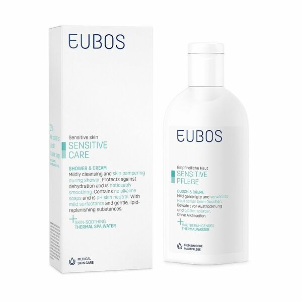 EUBOS Sprchový krém na citlivou pokožku 200 ml porovnat ceny