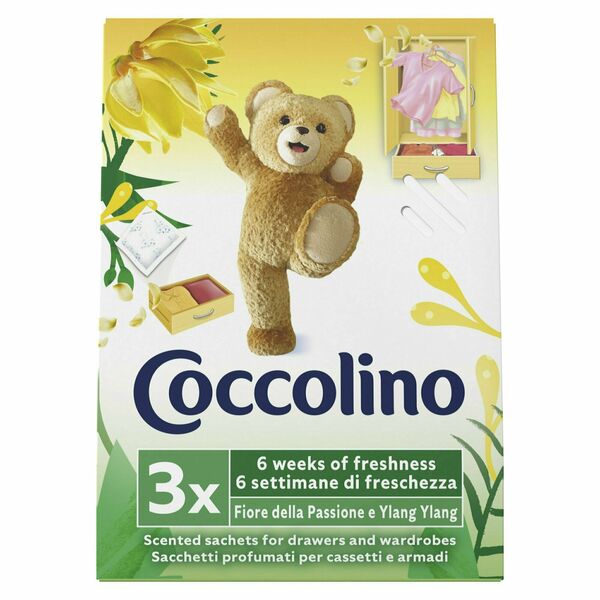 COCCOLINO vonné sáčky do skříně Passion Fruit 3 ks porovnání ceny