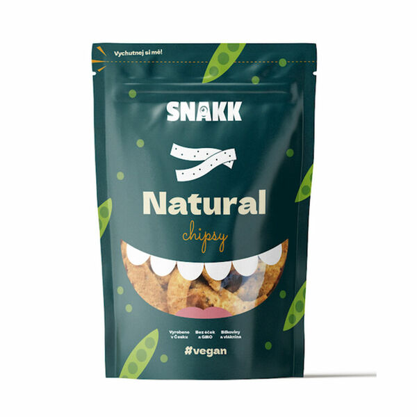 SNAKK Luštěninové chipsy natural 70 g porovnat ceny