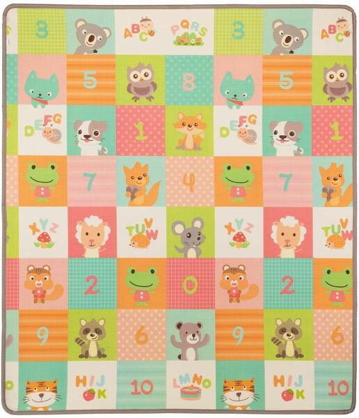 ZOPA Pěnová podložka Play, Cestování/Zvířátka 150x180cm porovnat ceny