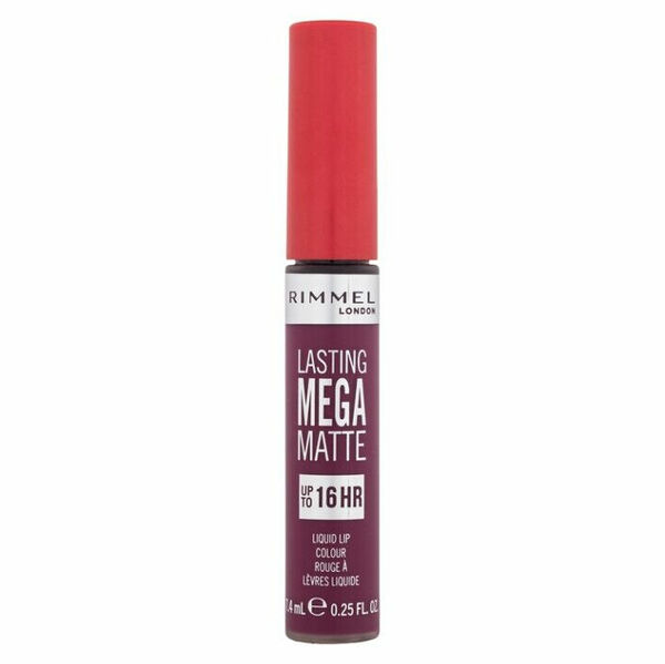 RIMMEL LONDON Lasting Mega Matte Tekutá rtěnka Rock Me Purple 7,4 ml porovnat ceny