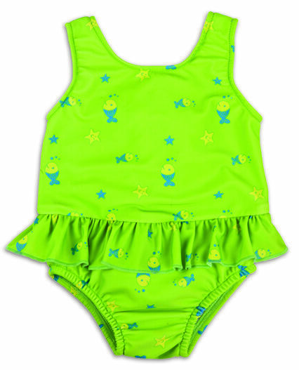 Bambino Mio Dívčí plavky vcelku Lime Fish XL porovnat ceny