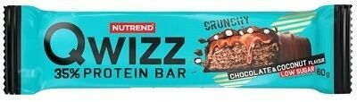 Nutrend Qwizz 35% Protein Bar, čokoláda/kokos 60g porovnat ceny