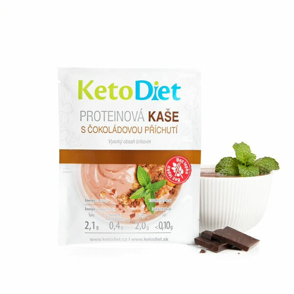 KETODIET Proteinová kaše s čokoládovou příchutí 7 porcí porovnat ceny