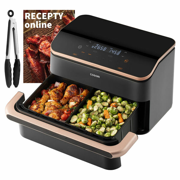 COSORI TF101S Dual Blaze TwinFry horkovzdušná fritéza 10 litrů porovnání ceny