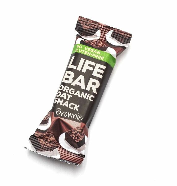 LifeFood Lifebar Oat Snack brownie BIO 40 g porovnat ceny