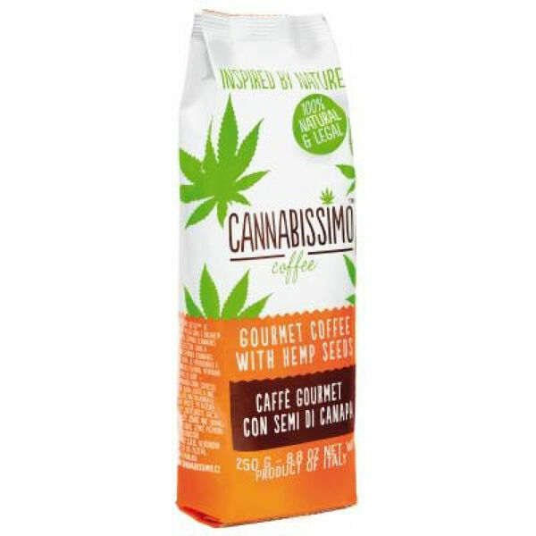 CANNABISSIMO COFFEE konopná káva mletá 250 g porovnat ceny