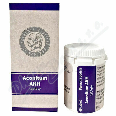ACONITUM AKH neobalené tablety 60 I porovnat ceny