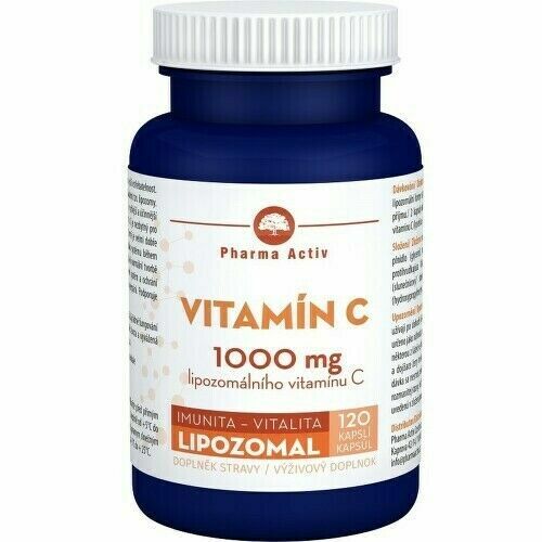 Pharma Activ Lipozomal vitamín C 1000mg 120 kapslí porovnat ceny