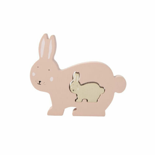 Trixie Dřevěné baby puzzle Mrs. Rabbit porovnat ceny