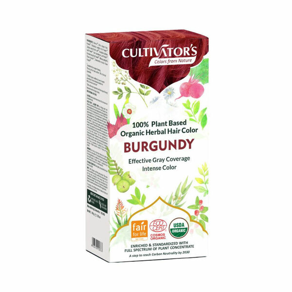 Cultivator Rostlinná barva na vlasy BIO 100 g burgundy porovnat ceny