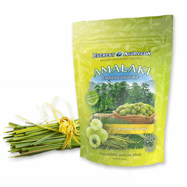 EVEREST AYURVEDA Amalaki citronová tráva Imunita a revitalizace  100 g sušeného ovoce porovnat ceny