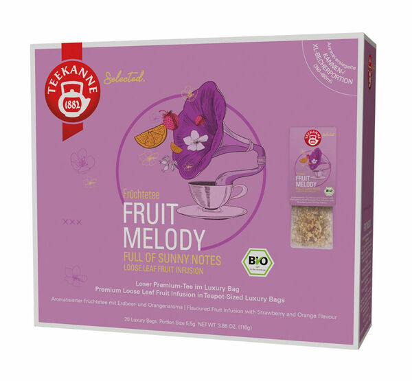 Teekanne Fruit Melody Luxury Bags BIO 20x5,5 g porovnat ceny