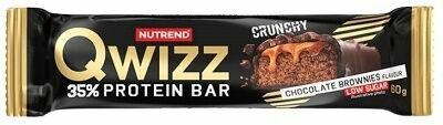 Nutrend Qwizz 35% Protein Bar, čokoládové brownies 60g porovnat ceny