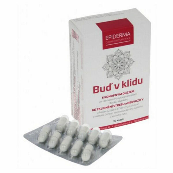 EPIDERMA Buď v klidu 30 kapslí porovnat ceny