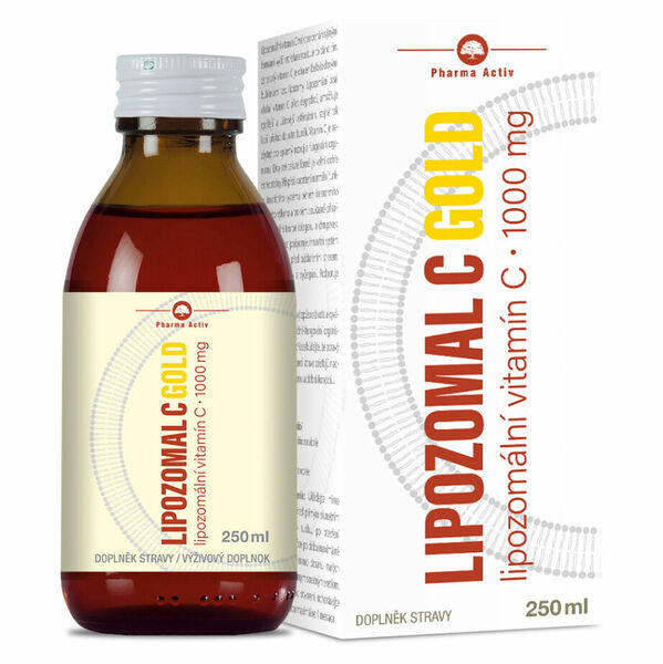 PHARMA ACTIV Lipozomal C Gold 1000 mg 250 ml porovnat ceny