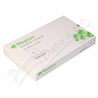 MEPILEX 10x20cm, 5ks, absorpČnÍ pĚnovÉ krytÍ se silikonovo porovnat ceny