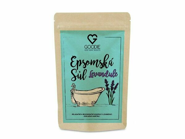 GOODIE Epsomská sůl s levandulí 250g porovnat ceny