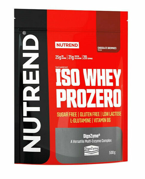 Nutrend ISO Whey prozero slaný karamel 500g porovnat ceny