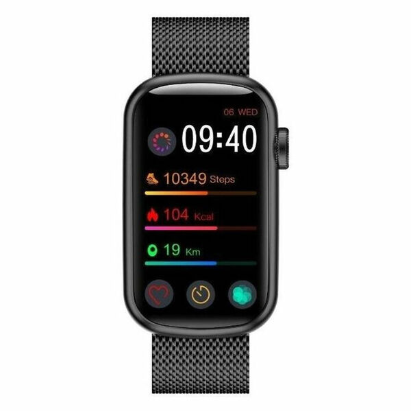 GARETT ELECTRONICS Smartwatch Wave RT černá ocel chytré hodinky porovnat ceny