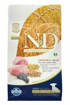 N&d Lg Dog Puppy Mini Lamb & Blueberry 800g porovnat ceny