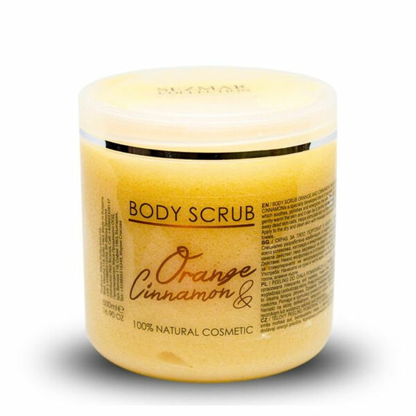 HRISTINA Přírodní tělový peeling pomeranč a skořice 500 ml porovnat ceny